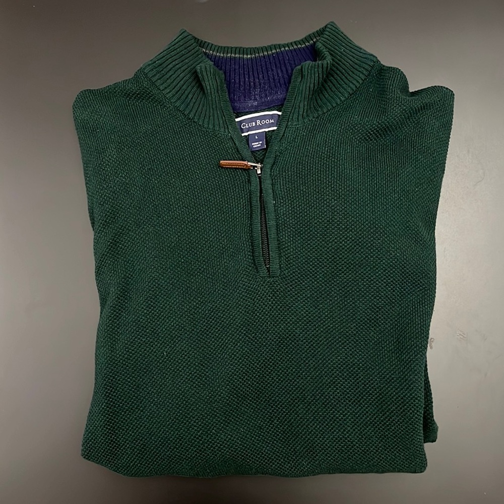 Men’s Forest Green Sweater
